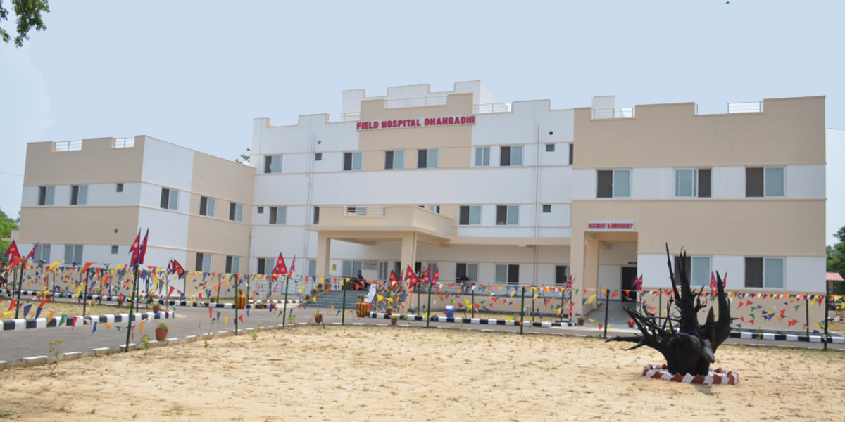 सुदूरपश्चिममा नेपाली सेनाको २५ शय्याको अस्पताल सञ्चालन