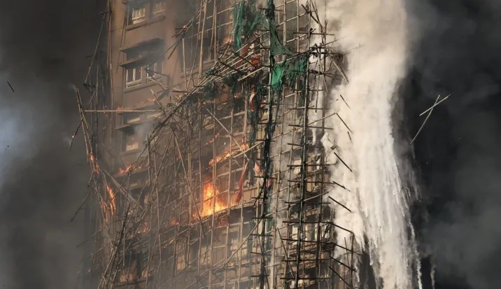 हङकङको ताइ पो क्षेत्रमा भीषण आगलागी, कम्तीमा ४४ जनाको ज्यान गयो