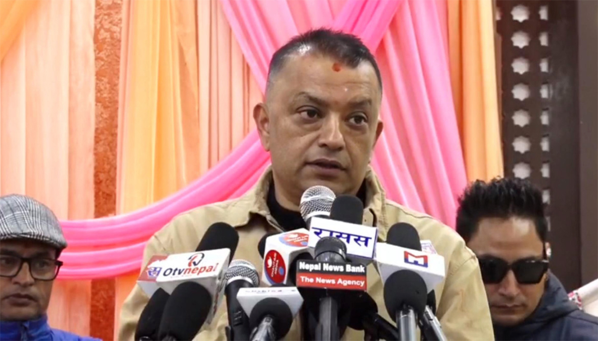 रास्वपा लक्षित कांग्रेस सभापति थापाको टिप्पणीः आगो लगाउन बडो सजिलो हुन्छ!