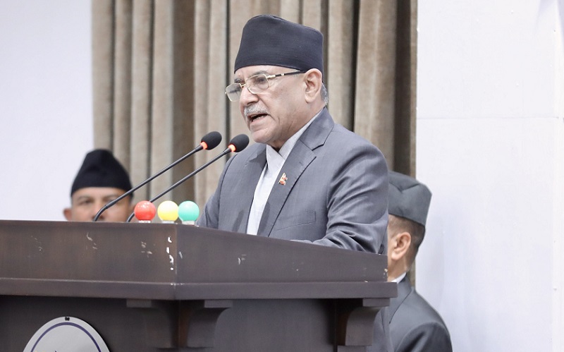 गरिबलाई विकासका अवरोधक ठान्ने सरकारको दृष्टिकोण स्वीकार्य नहुने प्रचण्डको चेतावनी