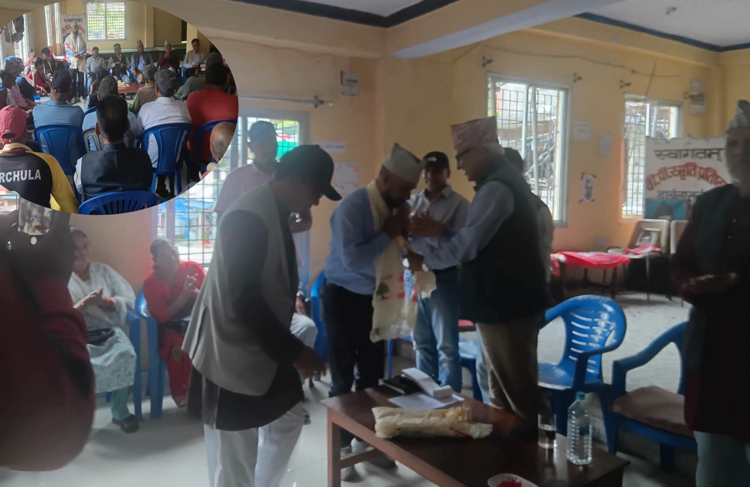 एमाले जिल्ला कमिटी सदस्य जंगबहादुर बम कांग्रेसमा प्रवेश