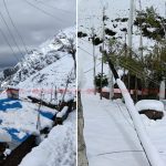 दार्चुलाको टिंकरमा यस वर्षको पहिलो हिमपात, जनजीवन प्रभावित